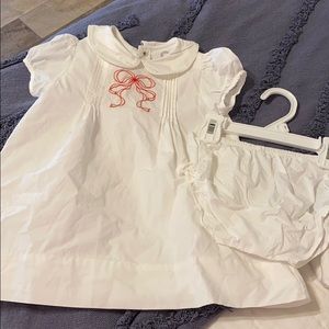 Proper peony dress with bloomers